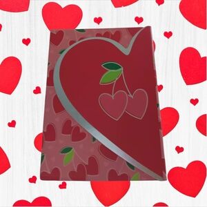 Cherry Hearts Journal Notebook